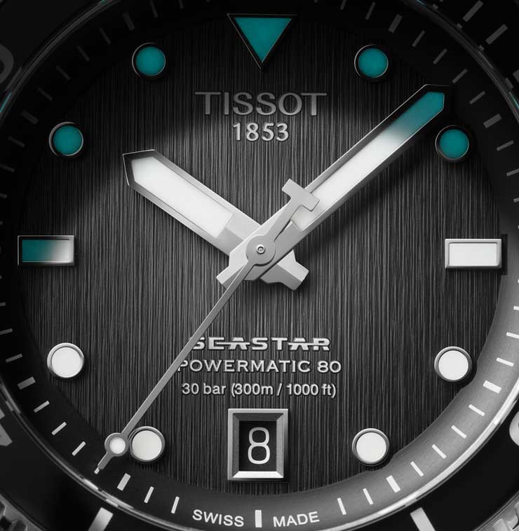 Tissot Seastar Powermatic 80 40mm