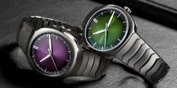 Streamliner Centre Seconds Matrix Green & Purple Haze