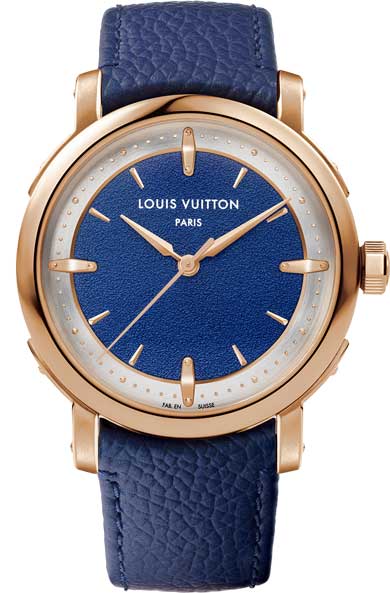 LOUIS VUITTON ESCALE - Roségold, blaues Zifferblatt (Ref. W3PG21)