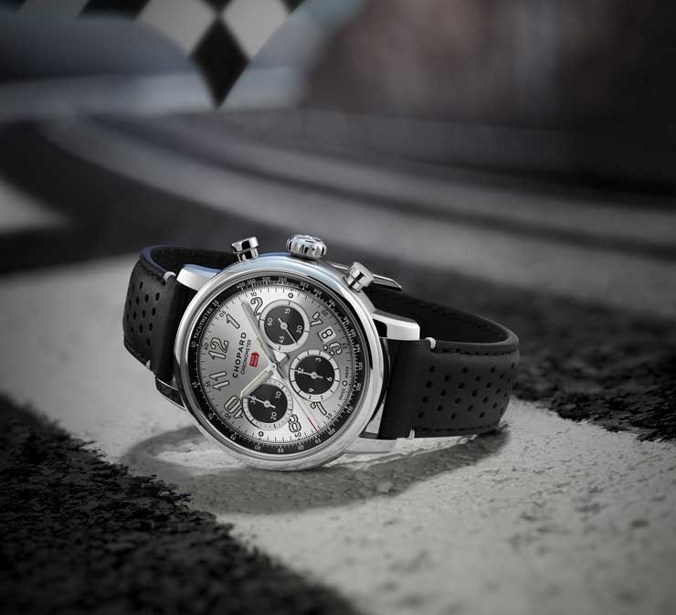 Mille Miglia Classic Chronograph in Lucent Steel™