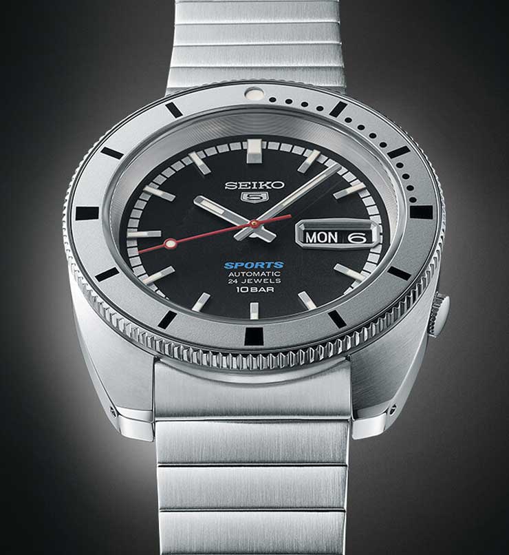 Seiko 5 Sports Heritage Design Re-creation Limited Edition srpl05k1 