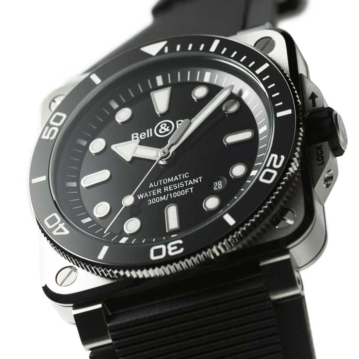 Die BR 03 Diver Steel black