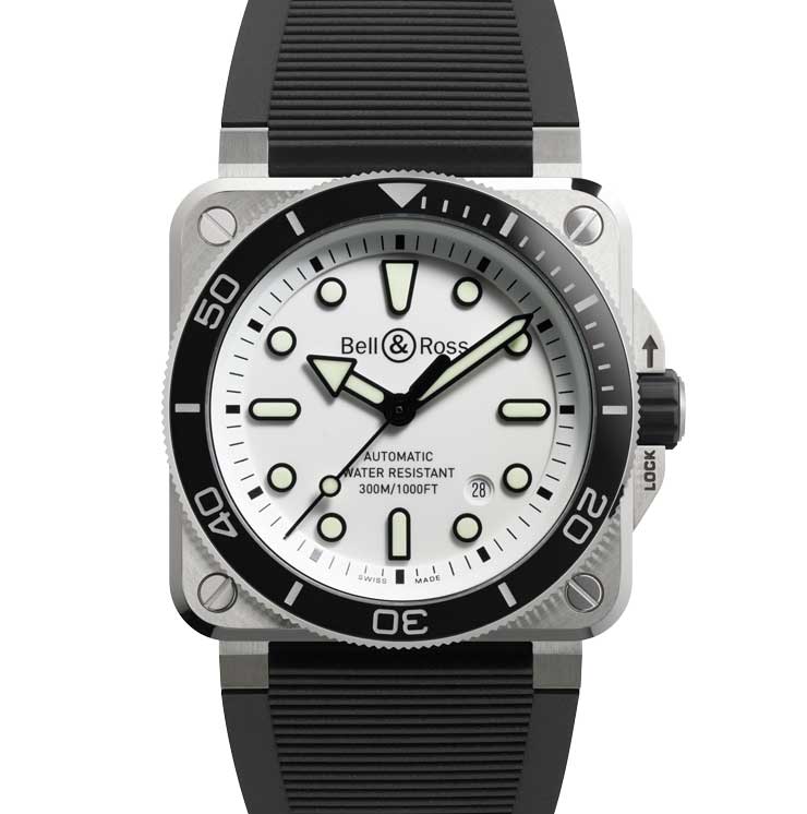 BR 03 Diver Steel white