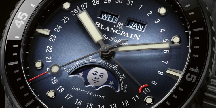 Blancpain Bathyscaphe Quantième Complet Phases de Lune