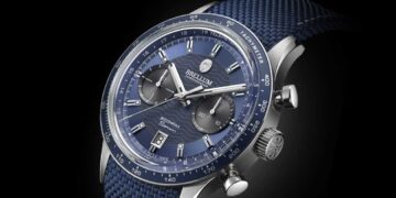 Brellum Pandial Marina Bicompax Titanium Chronometer