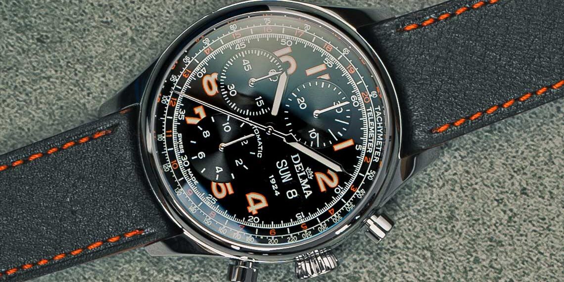 Delma Heritage Chronograph 100 Years Limited Edition