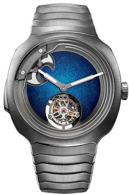 Streamliner Concept Minute Repeater Tourbillon Blue Enamel