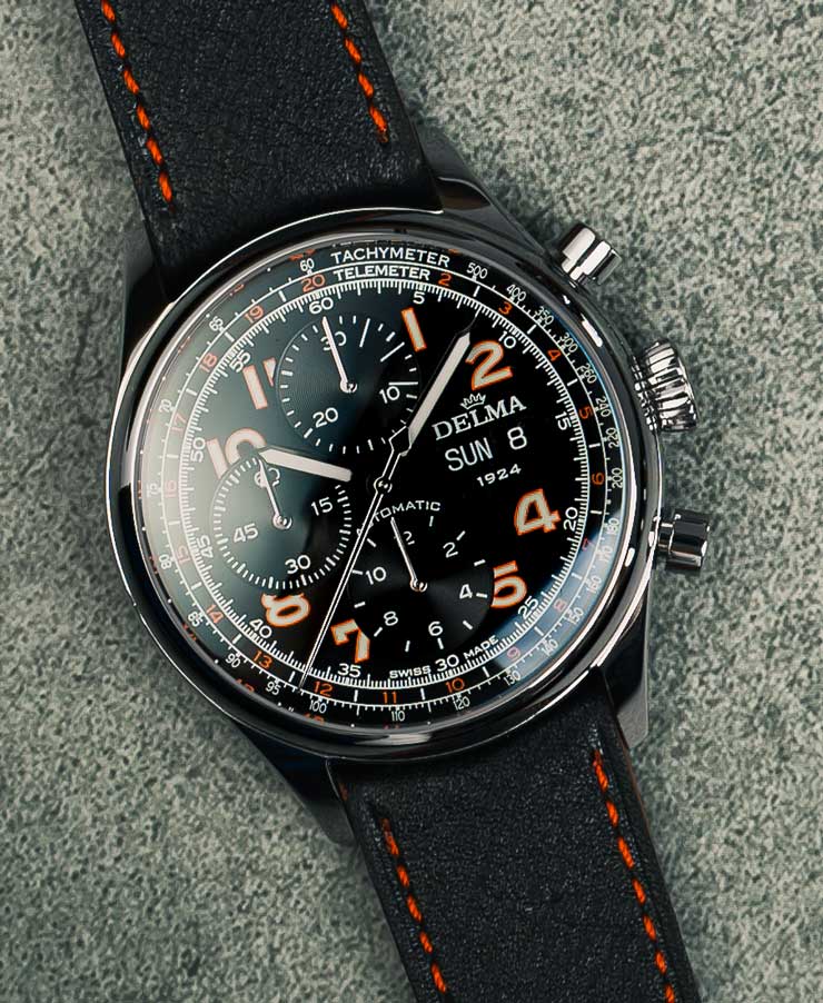 Delma Heritage Chronograph 100 Years Limited Edition