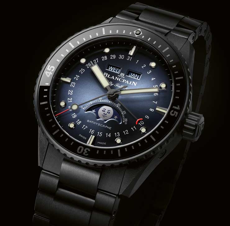 Blancpain Bathyscaphe Quantième Complet Phases de Lune