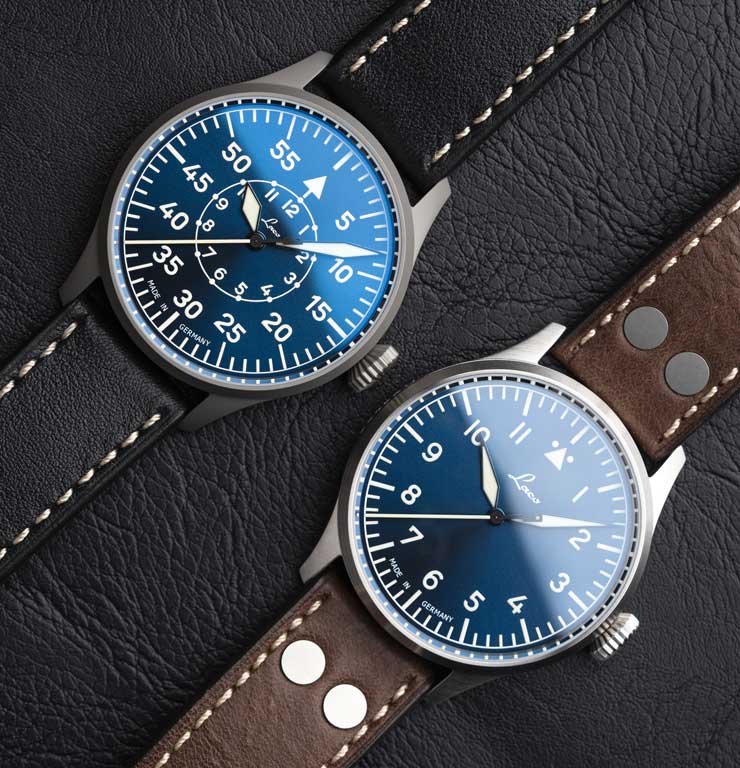 laco flieger pro blau