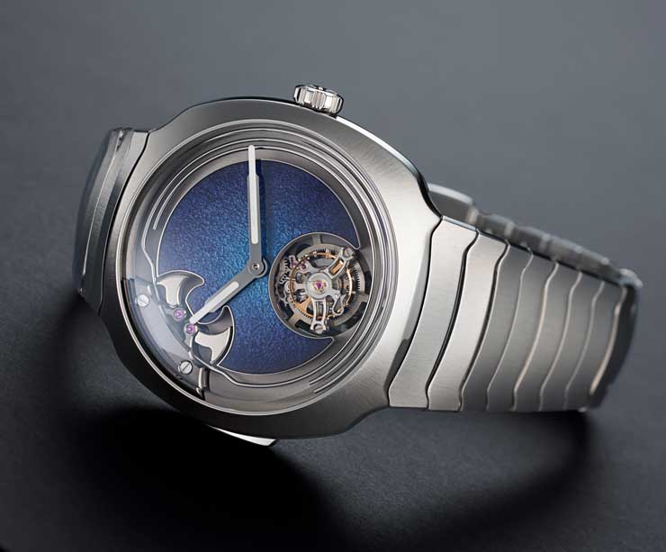 Streamliner Concept Minute Repeater Tourbillon Blue Enamel