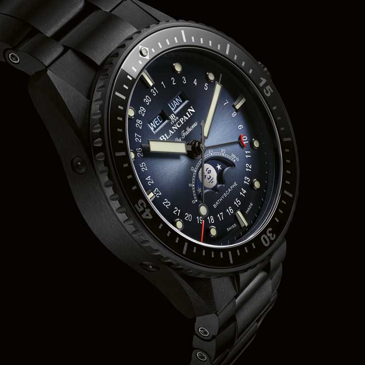 Blancpain Bathyscaphe Quantième Complet Phases de Lune