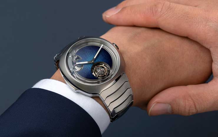 Streamliner Concept Minute Repeater Tourbillon Blue Enamel