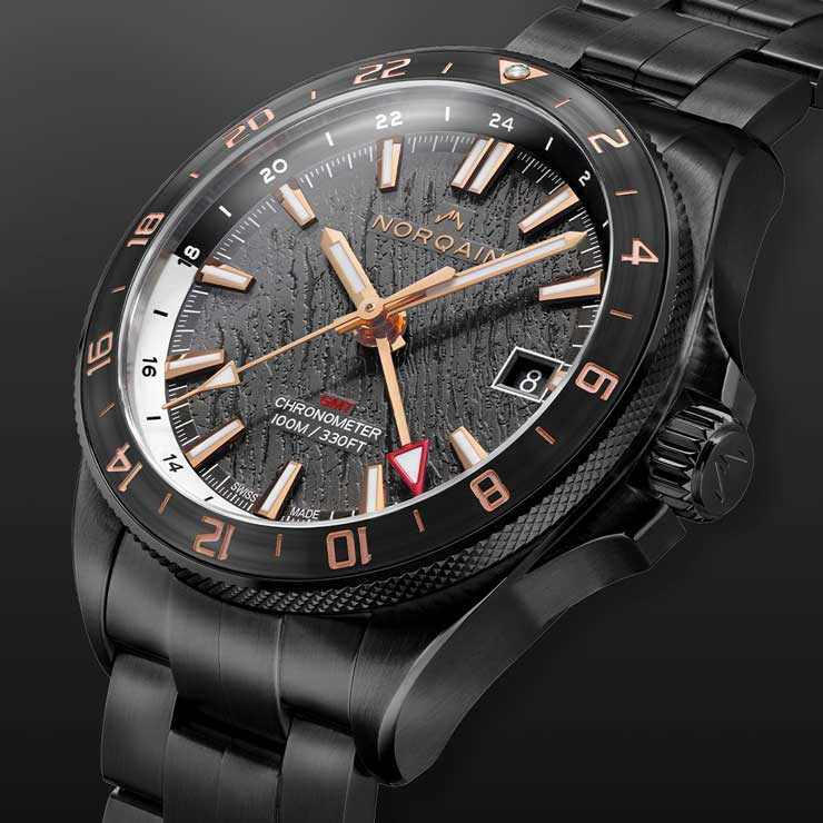 Neverest GMT Glacier Black 41mm