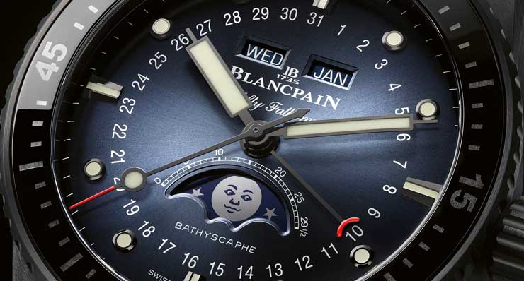 Blancpain Bathyscaphe Quantième Complet Phases de Lune