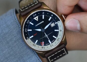 Junkers Flieger Bronze GMT