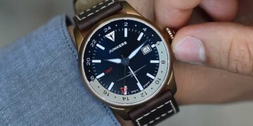 Junkers Flieger Bronze GMT