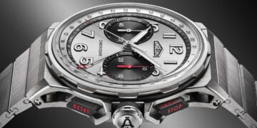 Angelus Chronodate Titanium, Magnetic Silver Edition