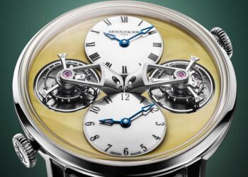 Arnold & Son Double Tourbillon White Gold Bernstein-Edition