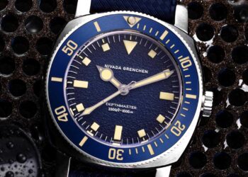 Nivada Grenchen Depthmaster midnight blue