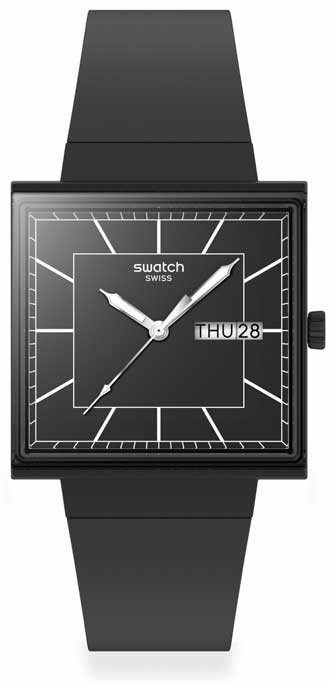 Swatch Bioceramic What if…BLACKAGAIN? (SO34B701)