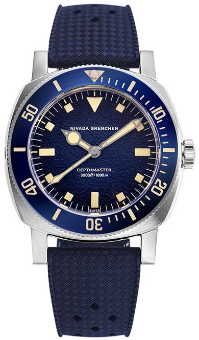 Nivada Grenchen Depthmaster midnight blue