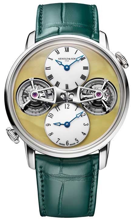 Arnold & Son Double Tourbillon White Gold Bernstein-Edition