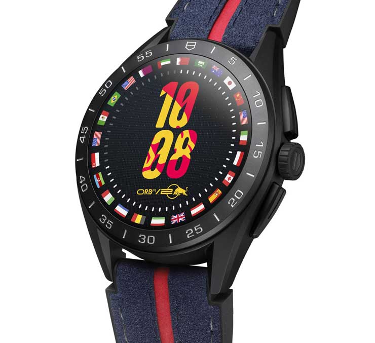 TAG Heuer Connected Calibre E4 45MM x Oracle Red Bull Racing Edition