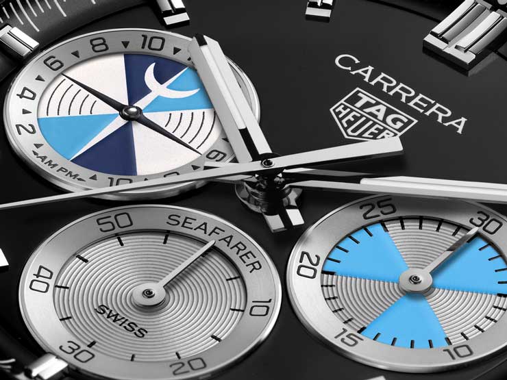 TAG Heuer Carrera Chronograph Seafarer x Hodinkee