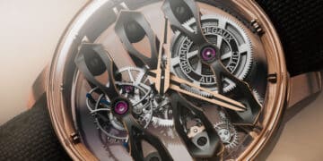 Girard-Perregaux fliegendes Tourbillon mit drei Brücken