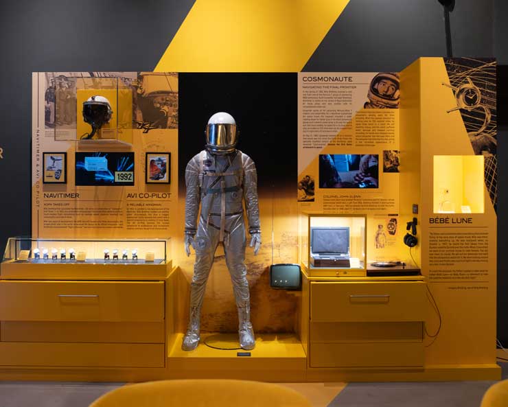 Breitling Pop-up-Museum im Zentrum von Zürich