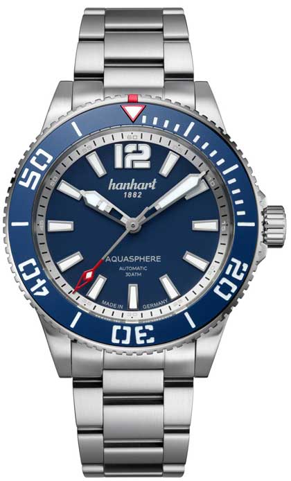 Hanhart Aquasphere Free Fall Blue