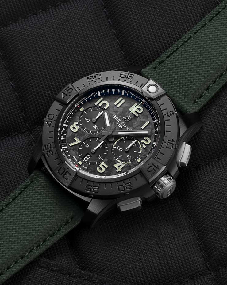 Super Avenger B01 Chronograph 46 Night Mission