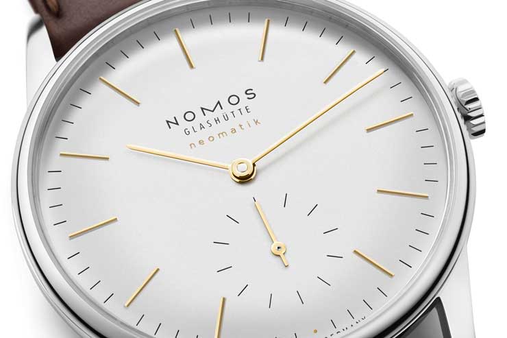 nomos Orion neomatik doré