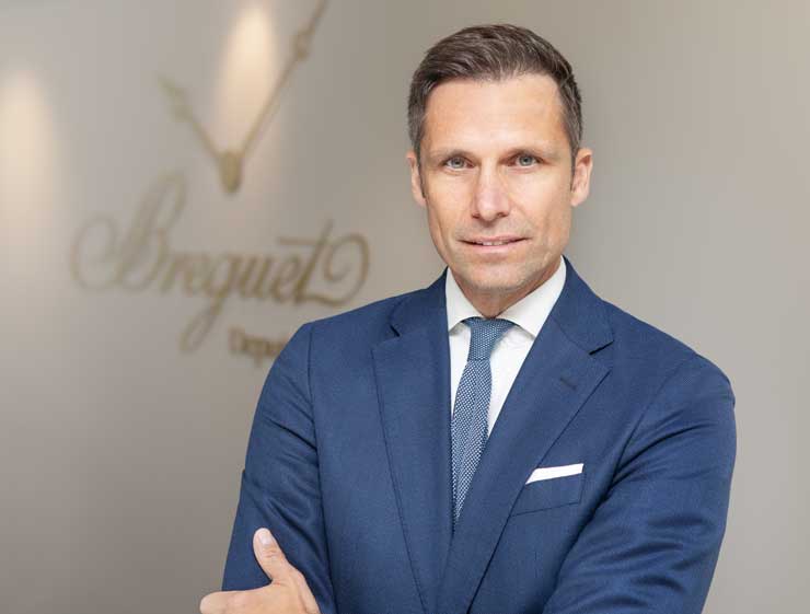 Gregory Kissling, CEO der Maison Breguet