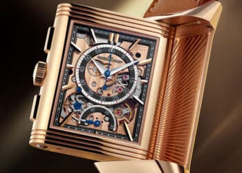 Reverso Tribute Chronograph in Rotgold