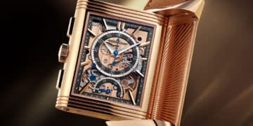 Reverso Tribute Chronograph in Rotgold