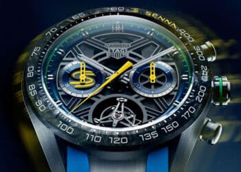 TAG Heuer Carrera Chronograph Tourbillon x Senna