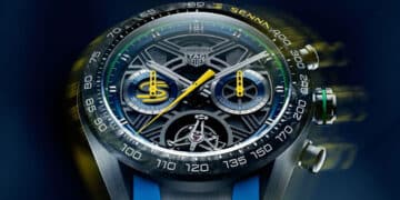 TAG Heuer Carrera Chronograph Tourbillon x Senna