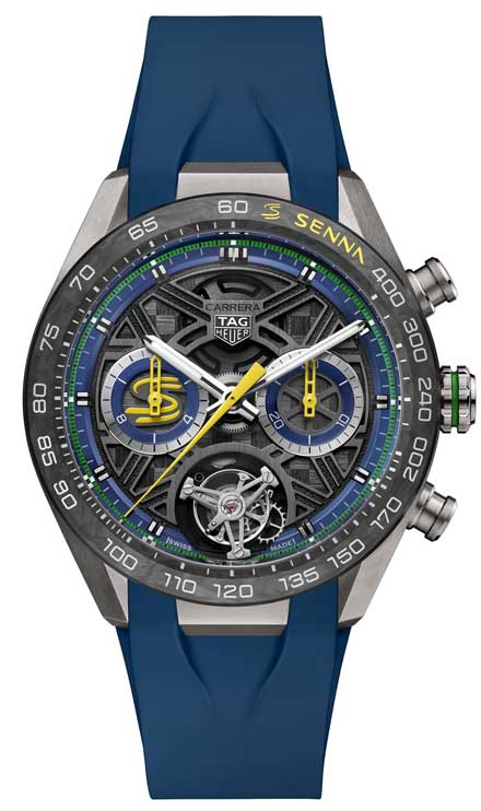 TAG Heuer Carrera Chronograph Tourbillon x Senna