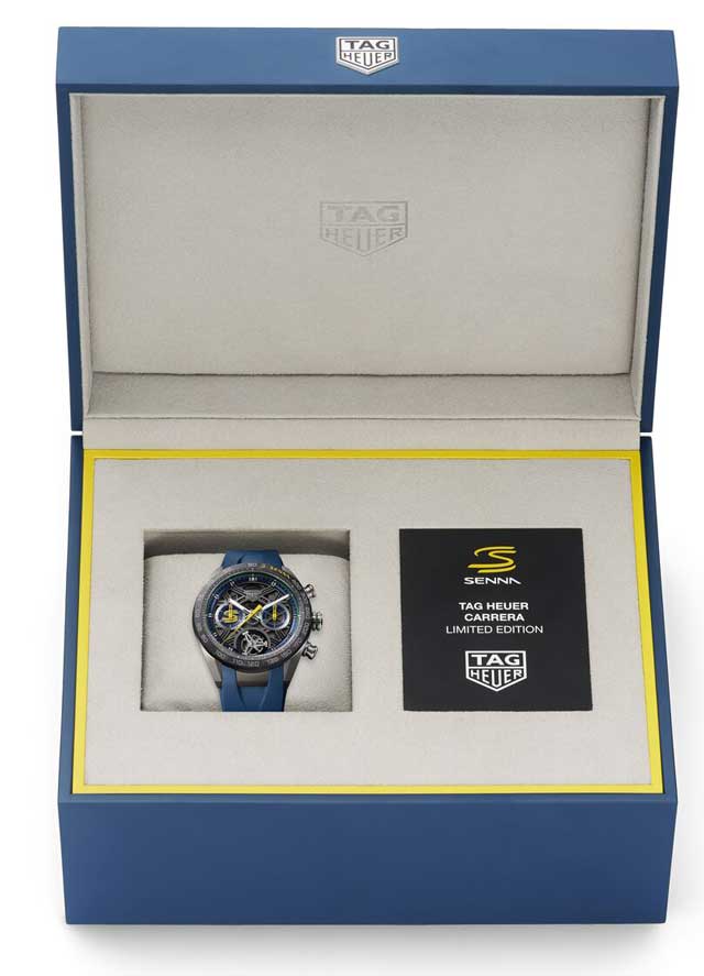 TAG Heuer Carrera Chronograph Tourbillon x Senna