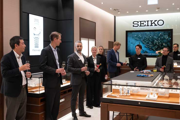 Grand Opening der Seiko Boutique am Ku'damm