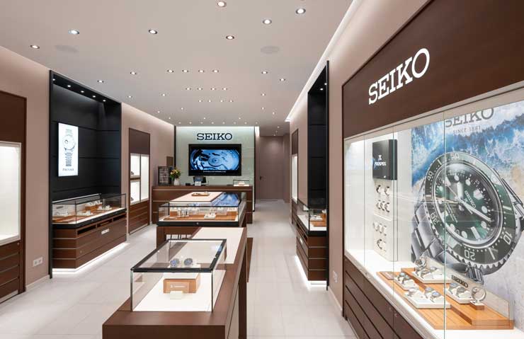 Grand Opening der Seiko Boutique am Ku'damm