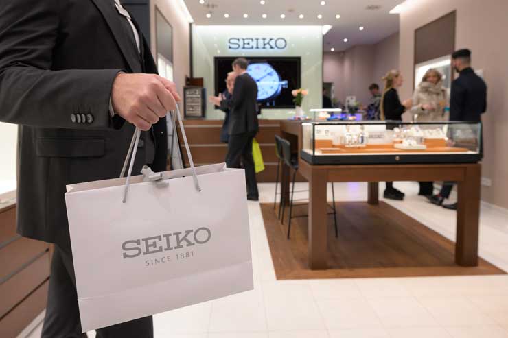 Grand Opening der Seiko Boutique am Ku'damm